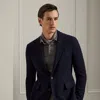 Ralph Lauren Hadley Hand-tailored Cashmere Jacket In Navy