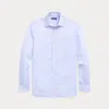 Ralph Lauren Handmade End-on-end Shirt In Soft Blue
