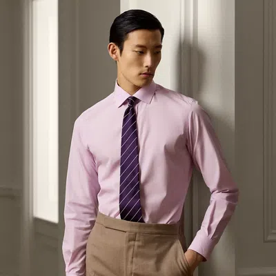 Ralph Lauren Handmade End-on-end Shirt In Soft Pink