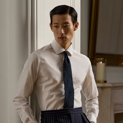 Ralph Lauren Handmade End-on-end Shirt In White