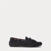 Ralph Lauren Harold Suede Tassel Driver In Classic Chairman Navy
