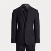Ralph Lauren Kent Hand-tailored Plaid Cashmere Suit In グレー