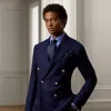 Ralph Lauren Kent Handmade Cashmere Jacket In Blue