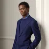 Ralph Lauren Purple Label Kent Handmade Wool-cashmere Jacket In Blue