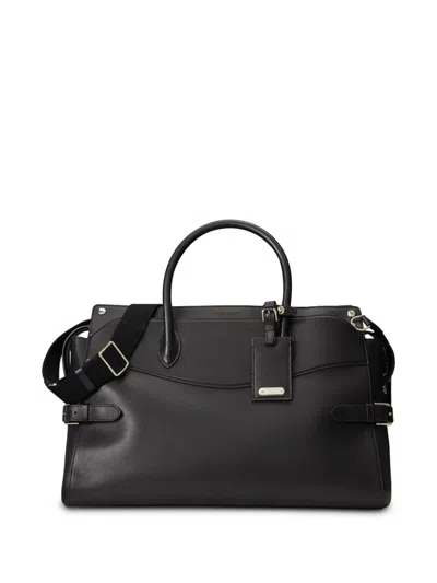 Ralph Lauren Large Bedford Holdall Bag In Black