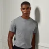 Ralph Lauren Lisle Crewneck T-shirt In Gray