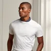 Ralph Lauren Purple Label Lisle Crewneck T-shirt In White