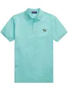 Ralph Lauren Logo-embroidered Polo Shirt In Blue