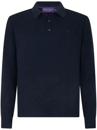 Ralph Lauren Logo-embroidered Polo Shirt In Blue