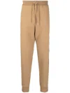 Ralph Lauren Logo-embroidered Track Pants In Neutrals