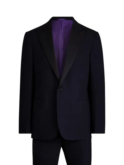 Ralph Lauren Purple Label Men's Gregory Wool Single-breasted Suit In Navy