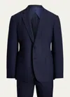 Ralph Lauren Men's Kent Hand-tailored Pinstripe Suit In Blue/gray