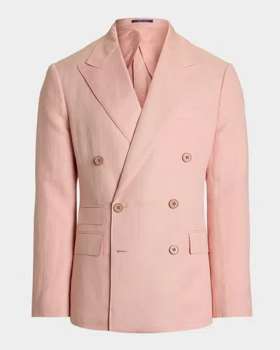 Ralph Lauren Men's Kent Hand-tailored Sport Coat In Pink