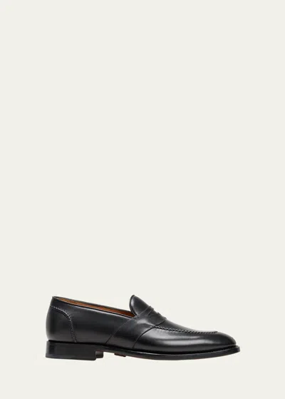 RALPH LAUREN MEN'S MEEGAN LEATHER DERBY SHOES