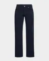 Ralph Lauren Men's Sherrington Cashmere Twill Pants In Navy