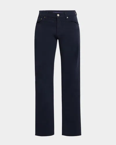 Ralph Lauren Men's Sherrington Cashmere Twill Pants In Navy