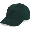 Ralph Lauren Purple Label Monogram Twill Baseball Cap