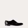 Ralph Lauren Paget Patent Calfskin Shoe In Black