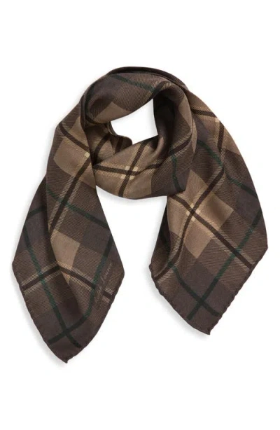 Ralph Lauren Purple Label Plaid Cashmere & Silk Cravat In Multi