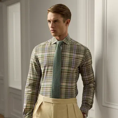 Ralph Lauren Plaid Twill Shirt In Multi