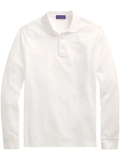 Ralph Lauren Polo Pony-embroidered Polo Shirt In White