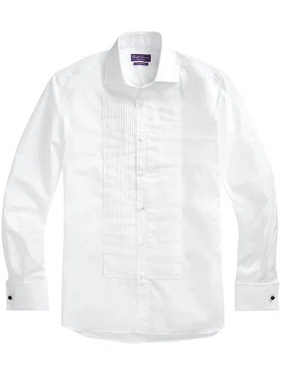 Ralph Lauren Poplin Formal Shirt In White