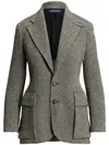 Ralph Lauren Preston Blazer In 黑色