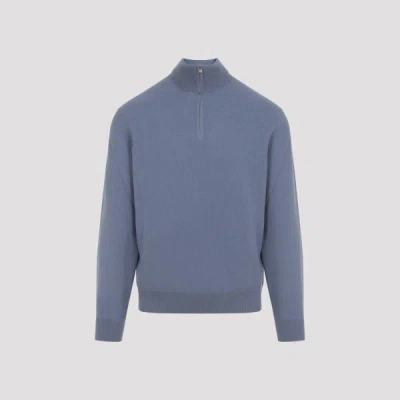 Ralph Lauren Purple Label Pullover L In Blue