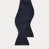 Ralph Lauren Silk Satin Bow Tie In Blue