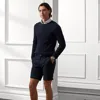 Ralph Lauren Slim Fit Stretch Chino Short In Blue