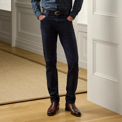 Ralph Lauren Slim Fit Stretch Dobby Pant In Classic Chairman Navy