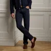 Ralph Lauren Slim Fit Stretch Dobby Pant In Maritime Navy