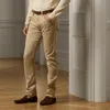 Ralph Lauren Slim Fit Stretch Dobby Pant In Oatmeal