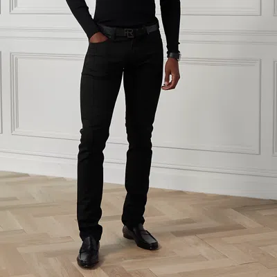 Ralph Lauren Slim Fit Stretch Jean In Black