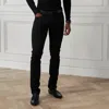 Ralph Lauren Purple Label Slim Fit Stretch Jean In Black