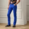 Ralph Lauren Slim Fit Stretch Linen-cotton Jean In Gold