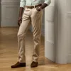 Ralph Lauren Slim Fit Stretch Linen-cotton Jean In Neutral