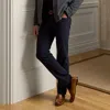 Ralph Lauren Slim Fit Stretch Twill Pant In Classic Chairman Navy