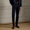 Ralph Lauren Slim Hand-tailored Stretch Chino Trouser In Classic Chairman Navy