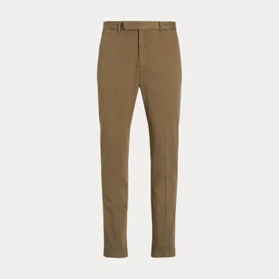 Ralph Lauren Slim Hand-tailored Stretch Chino Trouser In Thicket Moss