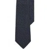 Ralph Lauren Purple Label Standard Macclesfield Silk Tie In Blue