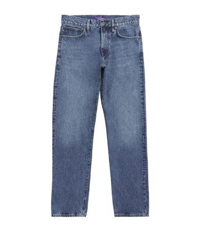 Ralph Lauren Purple Label Straight Jeans In Blue