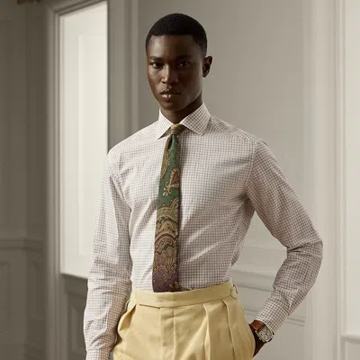 Ralph Lauren Tattersall Twill Shirt In Multi