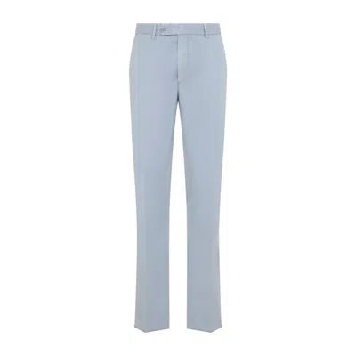 Ralph Lauren Purple Label Winward Blue Flat Front Pant