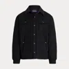 Ralph Lauren Wool-blend Down Jacket In Black