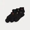 Polo Ralph Lauren Quarter-crew Sock 6-pack In Bast