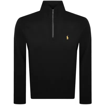 Ralph Lauren Quarter Zip Sweatshirt Black