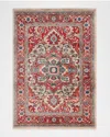 Ralph Lauren Quentin Power-loomed Rug, 6' X 9' In Red
