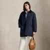 Ralph Lauren Quilted Barn Jacket In Blue