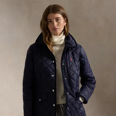 Polo Ralph Lauren Quilted Barn Jacket In Rl Navy